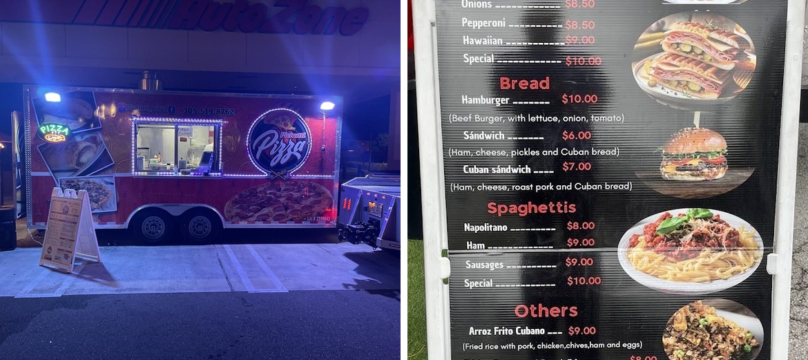 Pichutti Pizza Menu