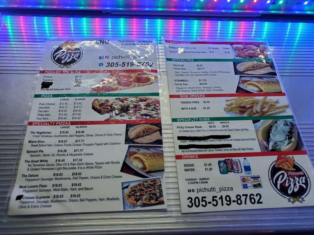 Pichutti Pizza Menu image 3