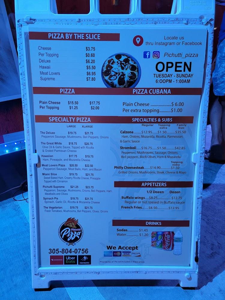Pichutti Pizza Menu image 4